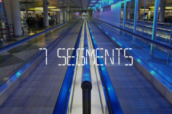 7segments Font for Web Design