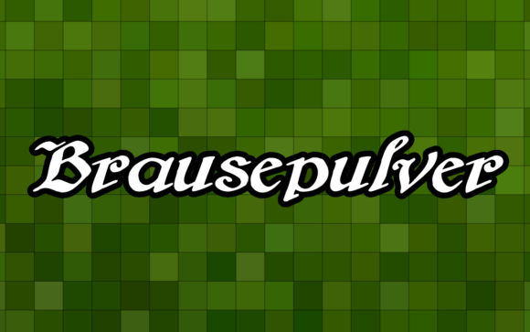 Brausepulver Font for Web Design