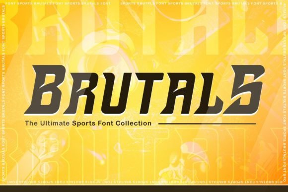 Brutals Font for Creative Makers