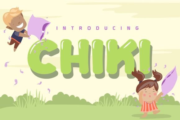 Chiki Font for Creative Campaigns