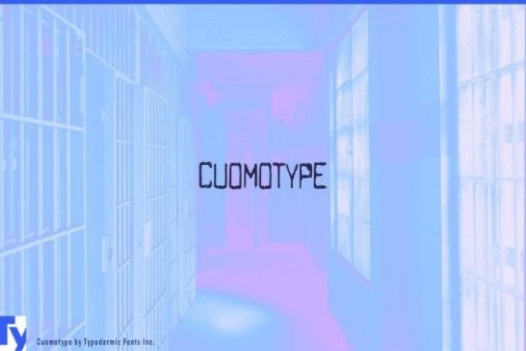 Cuomotype: A Distressed Display Font