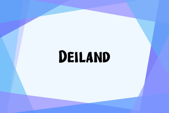 Deiland: A Playful Font for Creative Projects