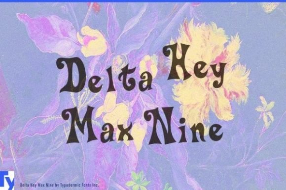 Delta Hey Max Nine Font