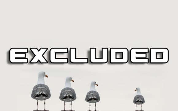 Excluded Font for Bold Design