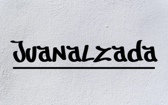 Juanalzada: A Futuristic Font for Web Design