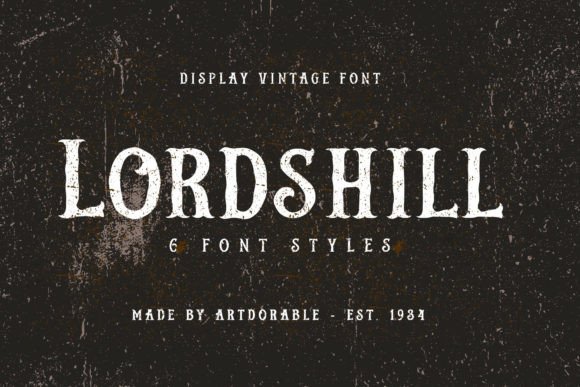 Lordshill Font for Creative Projects
