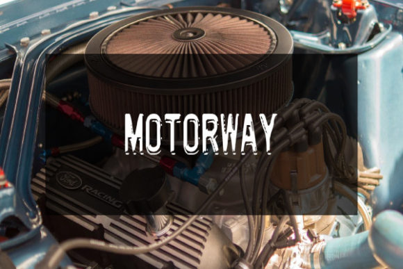 Motorway Font for Bold Campaigns