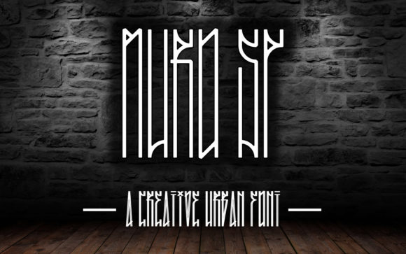 Muro SP: A Stylish Display Font