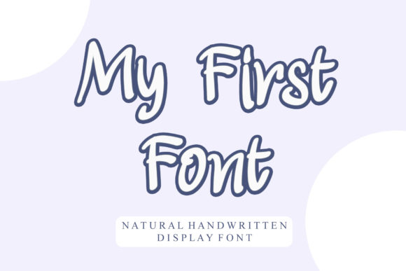My First Free Font