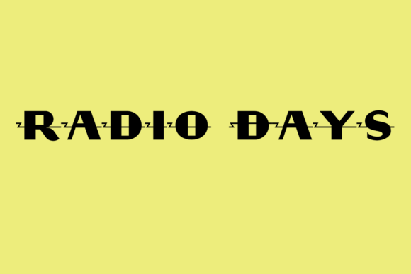 Radio Days Font Review