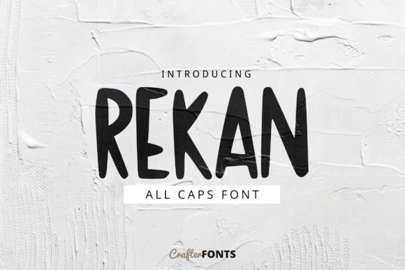 Rekan Display Font for Creative Projects