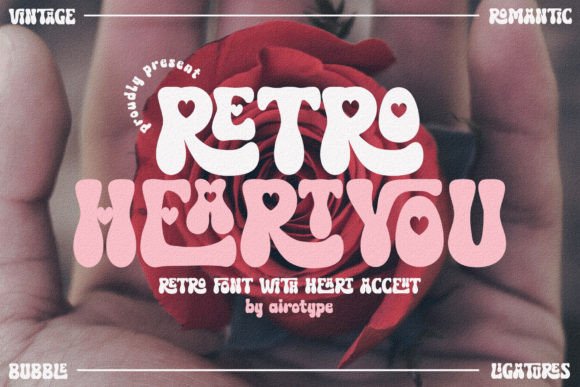 Retro Heart You Font Review