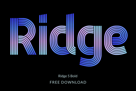 Ridge 5 Bold Free Download
