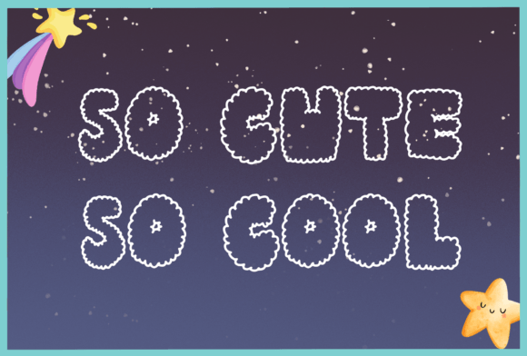 So Cute so Cool Font for Branding