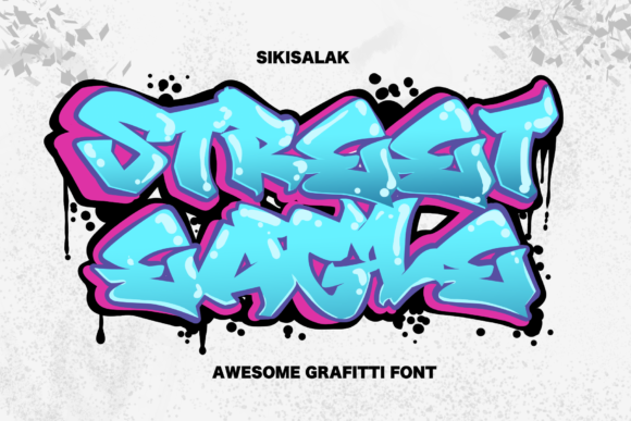 Street Eagle Graffiti Font