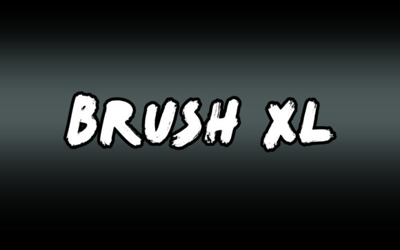 Title Brush XL Font